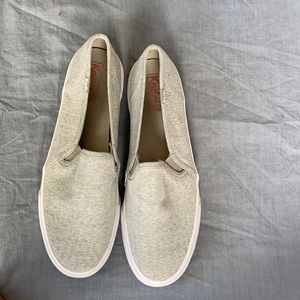 Keds double decker grey slip on sneaker NWT